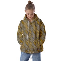 Background-batik Kids  Oversized Hoodie