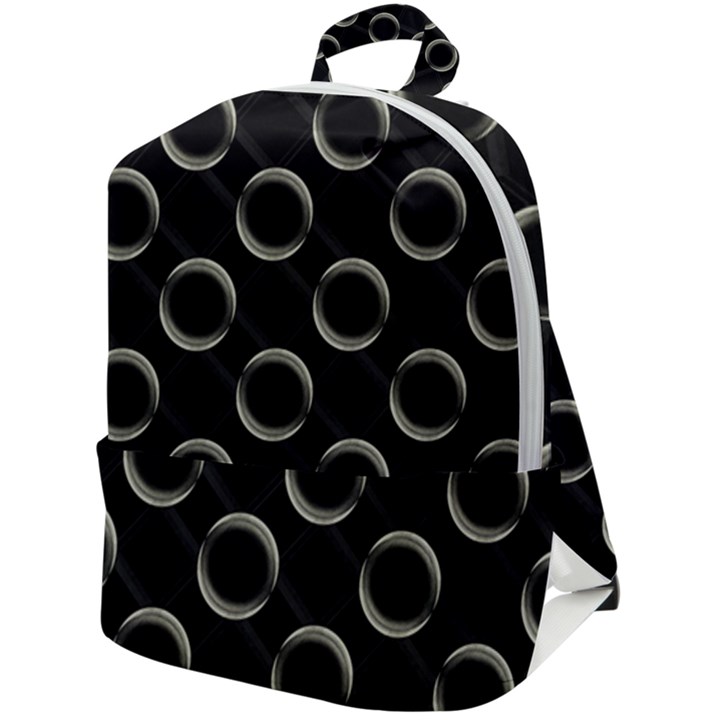 Digital-scrapbooking Zip Up Backpack