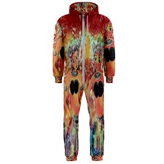 Indonesia-lukisan-picture Hooded Jumpsuit (men) by nateshop