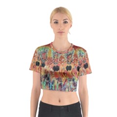 Indonesia-lukisan-picture Cotton Crop Top by nateshop