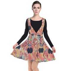 Indonesia-lukisan-picture Plunge Pinafore Dress by nateshop