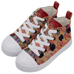 Indonesia-lukisan-picture Kids  Mid-top Canvas Sneakers by nateshop