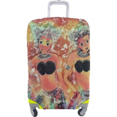 Indonesia-lukisan-picture Luggage Cover (large) by nateshop