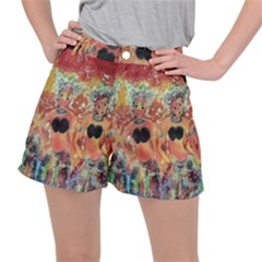 Indonesia-lukisan-picture Women s Ripstop Shorts by nateshop