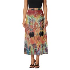 Indonesia-lukisan-picture Classic Midi Chiffon Skirt by nateshop