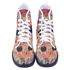 Indonesia-lukisan-picture Men s High-top Canvas Sneakers