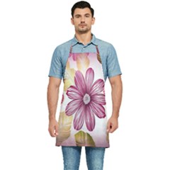 Print-roses Kitchen Apron by nateshop