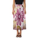 Print-roses Classic Midi Chiffon Skirt View1