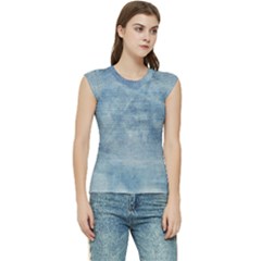 Denim,11 Women s Raglan Cap Sleeve T-shirt