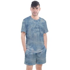 Denim,11 Men s Mesh T-shirt And Shorts Set