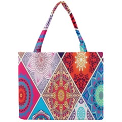 Mandala Pattern, Desenho, Designs, Glitter, Pattern Mini Tote Bag by nateshop