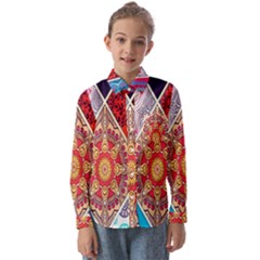 Mandala Pattern, Desenho, Designs, Glitter, Pattern Kids  Long Sleeve Shirt