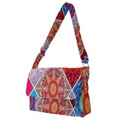 Mandala Pattern, Desenho, Designs, Glitter, Pattern Full Print Messenger Bag (s) by nateshop