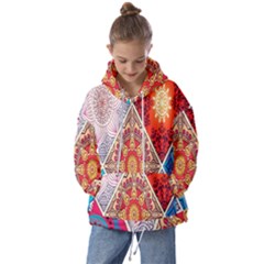 Mandala Pattern, Desenho, Designs, Glitter, Pattern Kids  Oversized Hoodie by nateshop