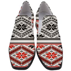 Bulgarian Women Slip On Heel Loafers by nateshop