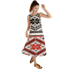 Bulgarian Summer Maxi Dress by nateshop