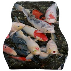 Koi Fish Nature Car Seat Velour Cushion  by Ndabl3x