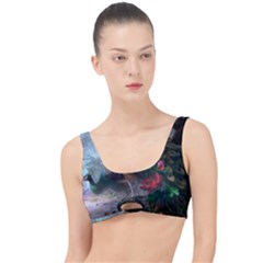 Peacock Art Painting The Little Details Bikini Top