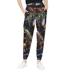 Shoal Of Koi Fish Water Underwater Women s Tapered Pants by Ndabl3x