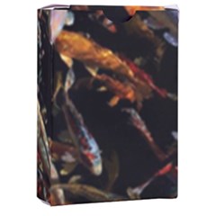 Shoal Of Koi Fish Water Underwater Playing Cards Single Design (rectangle) With Custom Box by Ndabl3x