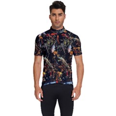 Shoal Of Koi Fish Water Underwater Men s Short Sleeve Cycling Jersey by Ndabl3x