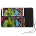 Detail Of A Bright Abstract Painted Art Background Texture Colors Pen Storage Case (S) View2