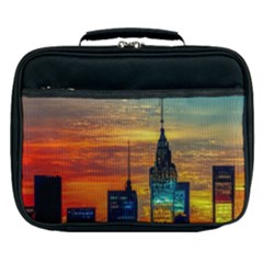 New York City Skyline Usa Lunch Bag