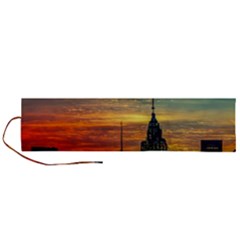 New York City Skyline Usa Roll Up Canvas Pencil Holder (l) by Ndabl3x