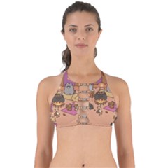 Pusheen Cute Fall The Cat Perfectly Cut Out Bikini Top by Ndabl3x