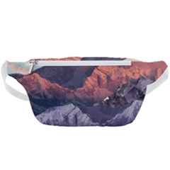 Adventure Psychedelic Mountain Waist Bag  by Ndabl3x