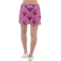 Pink Glitter Butterfly Classic Tennis Skirt View2