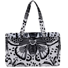 Moth Canvas Work Bag by Valentinaart