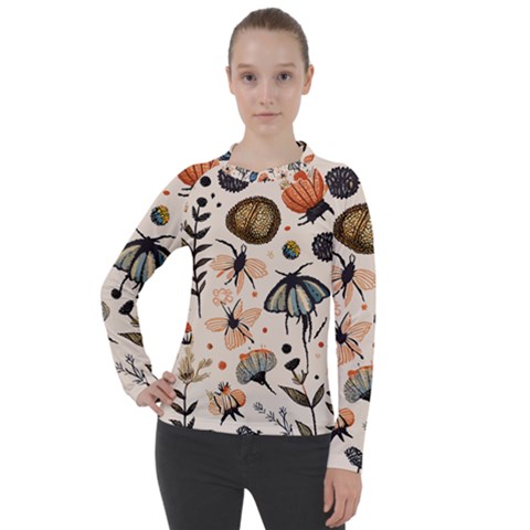 7878 Women s Pique Long Sleeve T-shirt by Valentinaart