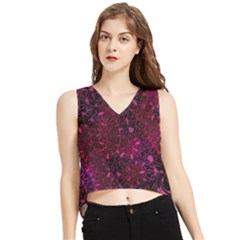 Retro-02 V-neck Cropped Tank Top