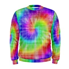 Watercolor-batik Men s Sweatshirt