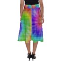 Watercolor-batik Perfect Length Midi Skirt View2