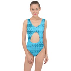 Pattern-123 Center Cut Out Swimsuit by nateshop