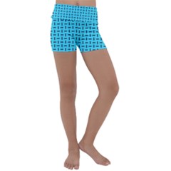 Pattern-123 Kids  Lightweight Velour Yoga Shorts by nateshop