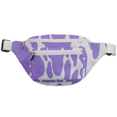 Cow Print, Aesthetic,violelilac, Animal, Purple, Simple Fanny Pack by nateshop