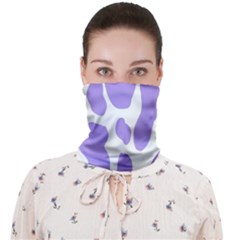 Cow Print, Aesthetic,violelilac, Animal, Purple, Simple Face Covering Bandana (adult)