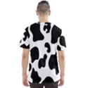 Black And White Cow Print,Wallpaper Men s Sport Mesh T-Shirt View2