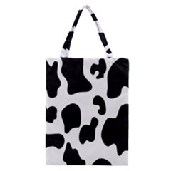 Black And White Cow Print,wallpaper Classic Tote Bag by nateshop