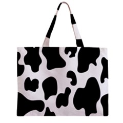 Black And White Cow Print,wallpaper Zipper Mini Tote Bag by nateshop