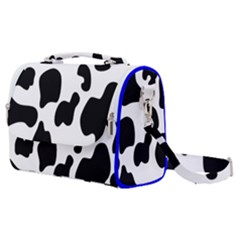 Black And White Cow Print,wallpaper Satchel Shoulder Bag by nateshop