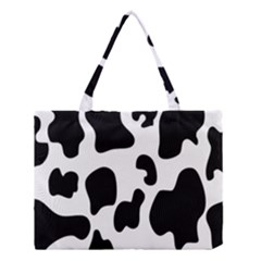 Black And White Cow Print,wallpaper Medium Tote Bag by nateshop