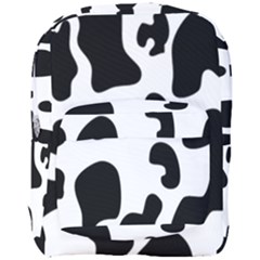 Black And White Cow Print,wallpaper Full Print Backpack by nateshop