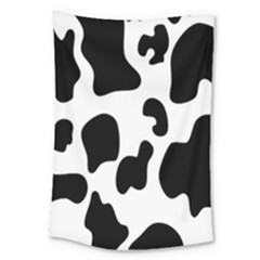 Black And White Cow Print,wallpaper Large Tapestry by nateshop