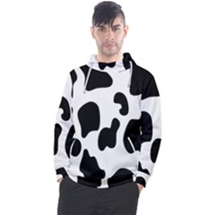 Black And White Cow Print,wallpaper Men s Pullover Hoodie by nateshop