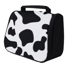 Black And White Cow Print,wallpaper Full Print Travel Pouch (small) by nateshop