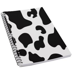 Black And White Cow Print,wallpaper 5 5  X 8 5  Notebook by nateshop